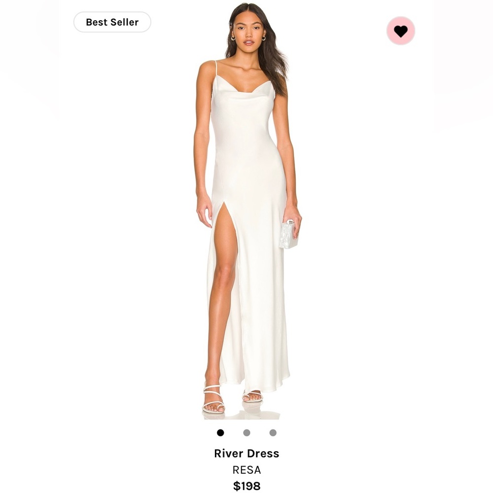 RESA River Dress- White